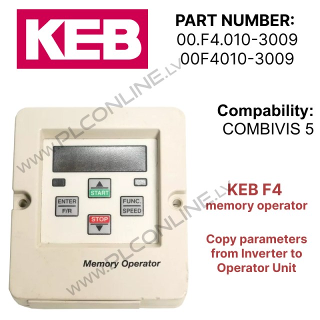 KEB memory operator  00.F4.010-3009